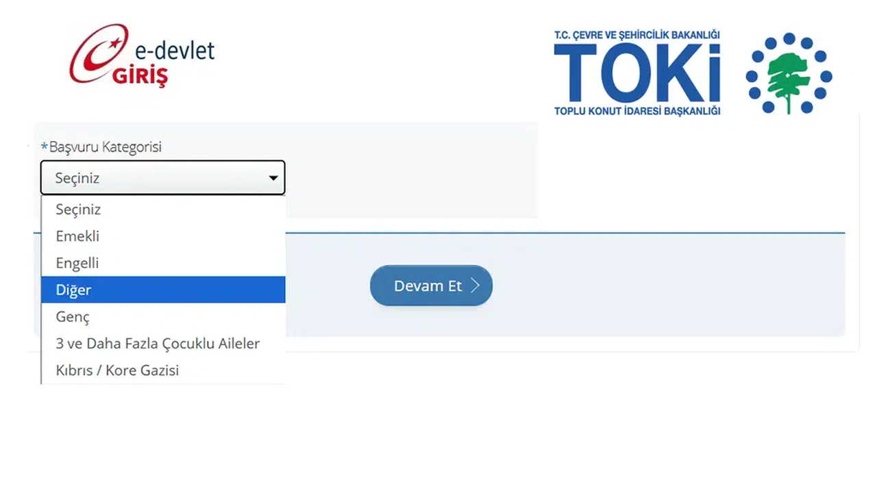 TOKİ Başvuru Kategorisi "Diğer" Ne Demek?