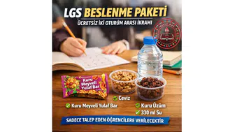 LGS Beslenme Paketi Nedir? Ücretli mi? Paket İçeriği