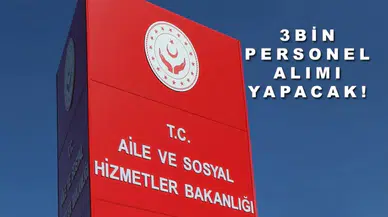 Aile ve Sosyal Hizmetler Bakanlığı Personel Alımı Başvuruları Başladı! 2025