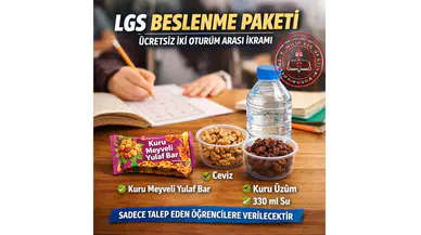 LGS Beslenme Paketi Nedir? Ücretli mi? Paket İçeriği